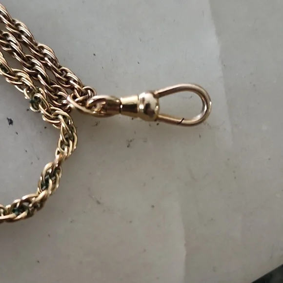 AJG 20-12K CO Gold Rope Chain Necklace 27 Inches - Picture 2 of 12